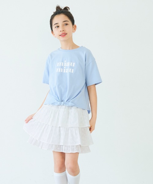 coca（coca）（コカ）の「キッズ　レースフリルスカート（スカート・キッズ・ホワイト・120/130/140/150）」の8枚目の写真