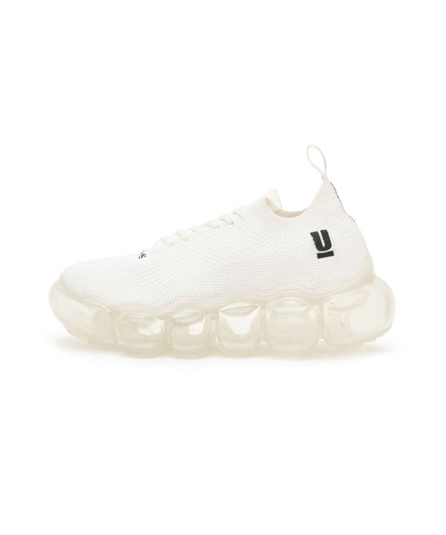 UNDERCOVER（アンダーカバー）の「【UNDERCOVER】UP1F9F01　Grounds JEWELRY CHAOS BALANCE（スニーカー・メンズ・ホワイト/ブラック・28/27/26）」の5枚目の写真