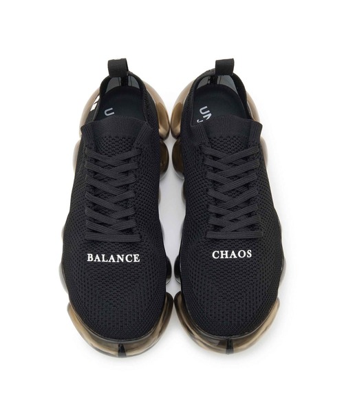 UNDERCOVER（アンダーカバー）の「【UNDERCOVER】UP1F9F01　Grounds JEWELRY CHAOS BALANCE（スニーカー・メンズ・ホワイト/ブラック・28/27/26）」の4枚目の写真
