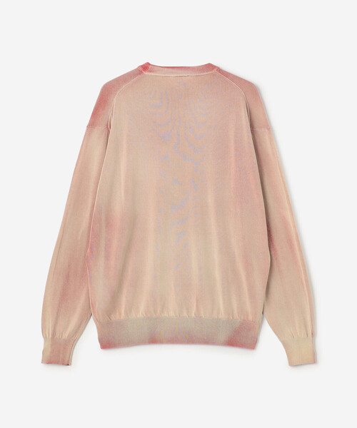 ROBERTO COLLINA（ロベルトコリーナ）の「roberto collina | コットン クルーネックニット MEN（ニット/セーター・メンズ・ブラウン系その他/ブルー系その他/ホワイト系その他・50/48）」の5枚目の写真