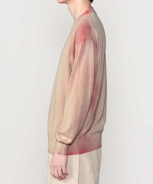 ROBERTO COLLINA（ロベルトコリーナ）の「roberto collina | コットン クルーネックニット MEN（ニット/セーター・メンズ・ブラウン系その他/ブルー系その他/ホワイト系その他・50/48）」の10枚目の写真