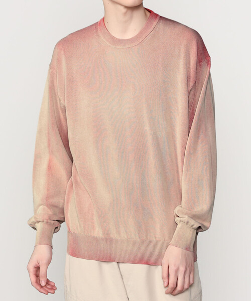 ROBERTO COLLINA（ロベルトコリーナ）の「roberto collina | コットン クルーネックニット MEN（ニット/セーター・メンズ・ブラウン系その他/ブルー系その他/ホワイト系その他・50/48）」の12枚目の写真