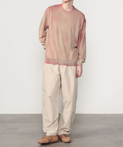 ROBERTO COLLINA（ロベルトコリーナ）の「roberto collina | コットン クルーネックニット MEN（ニット/セーター・メンズ・ブラウン系その他/ブルー系その他/ホワイト系その他・50/48）」の13枚目の写真