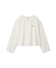 emmi（エミ）の「emmiロゴクルーネックロングTシャツ（Tシャツ/カットソー）」