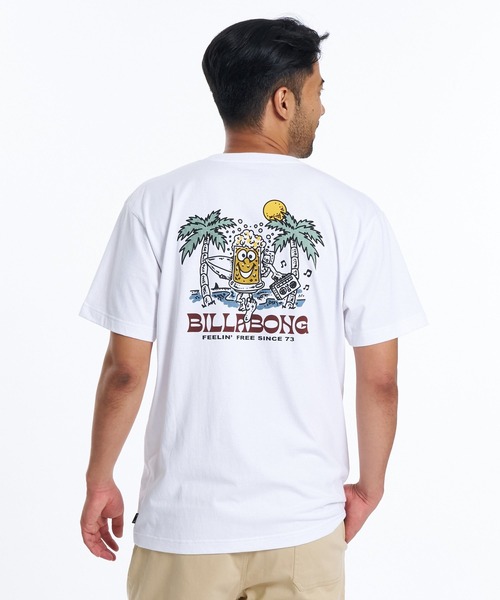 BILLABONG（ビラボン）の「BILLABONG メンズ R STYLE Tシャツ 【2026年春夏モデル】（Tシャツ/カットソー・メンズ・グレー系その他/ホワイト/グリーン系その他・MEDIUM/X-LARGE/LARGE）」の2枚目の写真