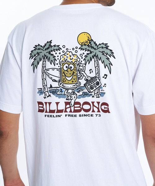 BILLABONG（ビラボン）の「BILLABONG メンズ R STYLE Tシャツ 【2026年春夏モデル】（Tシャツ/カットソー・メンズ・グレー系その他/ホワイト/グリーン系その他・MEDIUM/X-LARGE/LARGE）」の8枚目の写真