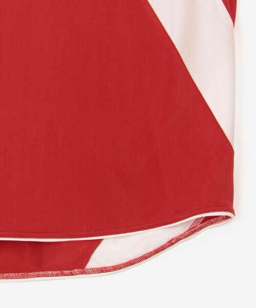 SEDAN ALL-PURPOSE（セダンオールパーパス）の「SEDAN ALL-PURPOSE | Reebok 長袖ゲームシャツ MEN（Tシャツ/カットソー・メンズ・レッド/オフホワイト・M/XL/L）」の9枚目の写真