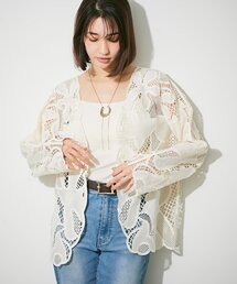 Remind me and forever（リマインドミーアンドフォーエバー）の「【リバイバルアイテム】クロシェレースジャケット（その他アウター）」