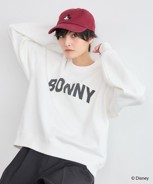 +81BRANCA(ハチイチブランカ)の「+81BRANCA別注 / Mickey / Pluto / CAP(キャップ・レディース・キャメル/ボルドー・FREE)」の17枚目の写真