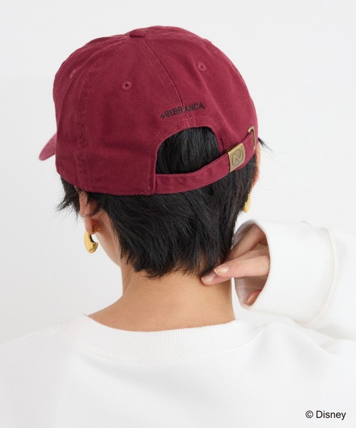 +81BRANCA(ハチイチブランカ)の「+81BRANCA別注 / Mickey / Pluto / CAP(キャップ・レディース・キャメル/ボルドー・FREE)」の16枚目の写真