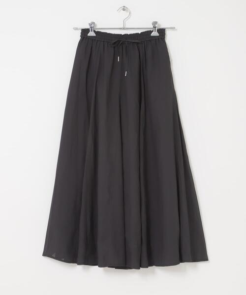 ITEMS URBANRESEARCH（アイテムズ アーバンリサーチ）の「シアーフレアスカート（スカート・レディース・ネイビー/ダークブラウン/ブラック/ベージュ・FREE）」の17枚目の写真