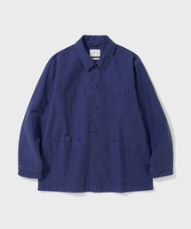 SHIRTER（シャーター）の「OVERSIZED FRENCH MOLESKIN JACKET (BLUE)（その他アウター）」