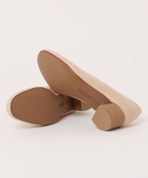 MACKINTOSH PHILOSOPHY（ﾏｯｷﾝﾄｯｼｭ ﾌｨﾛｿﾌｨｰ）の「ラウンドトゥプレーンパンプス（パンプス・レディース・ブラック/アイボリー・22.5cm/23.5cm/24.5cm/23.0cm/24.0cm）」の3枚目の写真