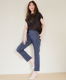 エアリーストレッチ テーパードパンツ