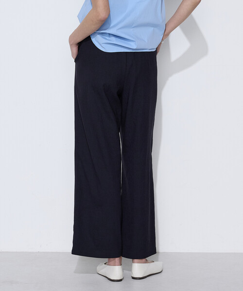COMME CA（コムサ）の「トリアセスラブストレッチパンツ（その他パンツ・レディース・キナリ/ネイビー・11号/9号/7号）」の13枚目の写真