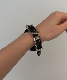 TOGA TOO（トーガトゥ）の「TOGA　TOO Narrow double buckle bangle（ブレスレット）」