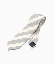 EDIFICE | AX BBC ホワイトストライプタイ(ネクタイ)