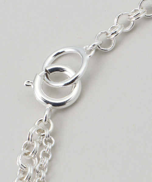 Soierie（ソワリー）の「【Soierie/ソワリー】 Virtual lariat（ネックレス・レディース・シルバー・FREE）」の3枚目の写真