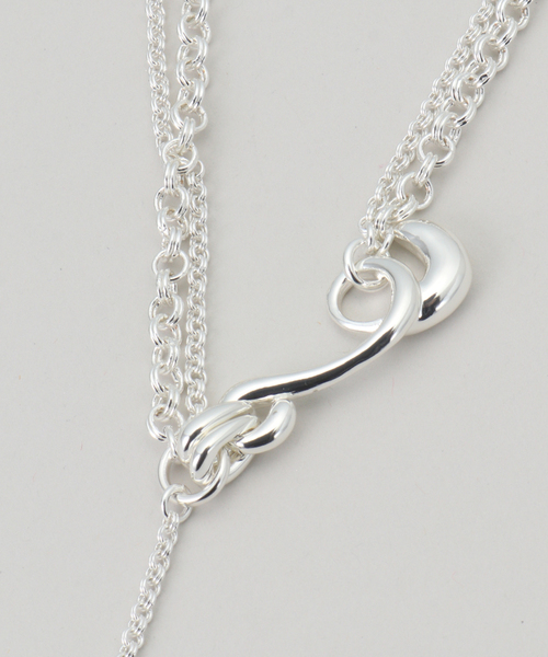 Soierie（ソワリー）の「【Soierie/ソワリー】 Virtual lariat（ネックレス・レディース・シルバー・FREE）」の8枚目の写真