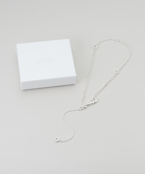 Soierie（ソワリー）の「【Soierie/ソワリー】 Virtual lariat（ネックレス・レディース・シルバー・FREE）」の9枚目の写真