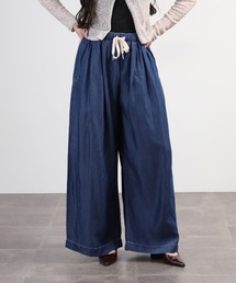 hunch 4.5オンス テンセルデニムワイドパンツ