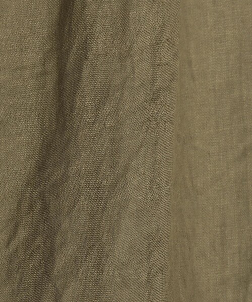 GALERIE VIE（ギャルリー ヴィー）の「ダストリネン チェスターコート（チェスターコート・レディース・カーキ/ライトグレー・FREE）」の13枚目の写真