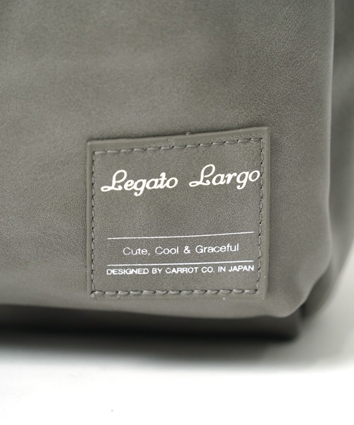Legato Largo(レガートラルゴ)の「"02"≪Legato Largo≫ALL DAY/オールデイ 10ポケット/15L バイカラーリュック(バックパック/リュック・レディース・グレー/サンドベージュ/ネイビー/ブラック・ONE SIZE)」の15枚目の写真