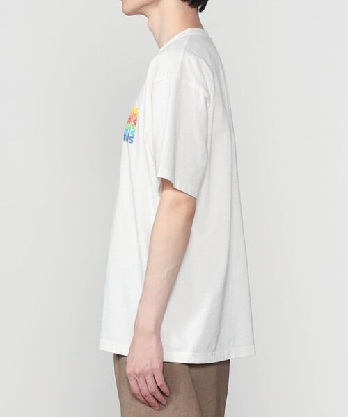 Bshop(ビショップ)の「STUDIO WEAREALLANIMALS | Inverted Arch 半袖Tシャツ MEN(Tシャツ/カットソー・メンズ・パープル系その他/Nat・L/XL)」の10枚目の写真