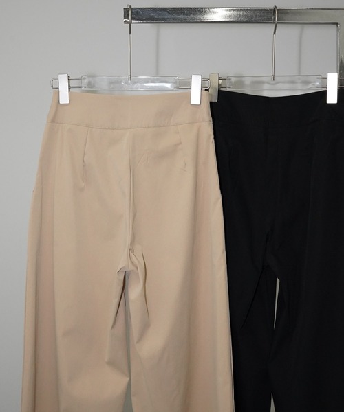 chuclla(チュクラ)の「タックボリュームワイドパンツ chw26s166(その他パンツ・レディース・ベージュ/ブラック・L/M/S)」の19枚目の写真