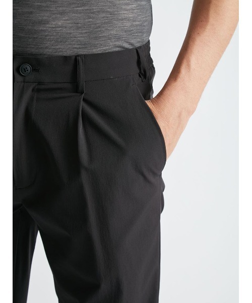 MIZUNO(ミズノ )の「【Mizuno | AOURE】DYNAMOTION FIT SETUP PANTS(スラックス・メンズ・ブラック/グレイッシュベージュ・SMALL/MEDIUM/LARGE/X-LARGE)」の7枚目の写真