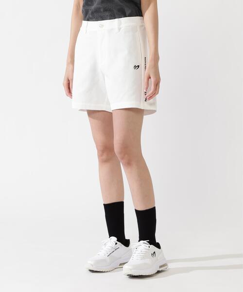 MASTER BUNNY EDITION(マスターバニーエディション)の「【MASTER BUNNY EDITION】フルダルSPXドビーショートパンツ(その他パンツ・レディース・グレー系その他/ブラック/ホワイト・SMALL/MEDIUM)」の2枚目の写真