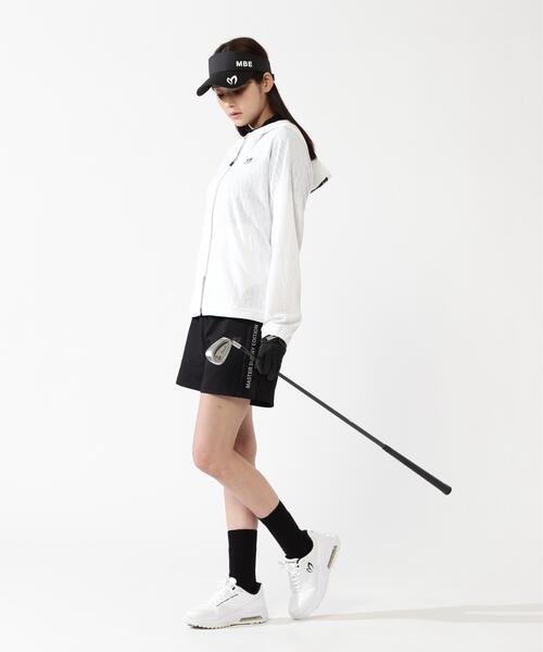 MASTER BUNNY EDITION(マスターバニーエディション)の「【MASTER BUNNY EDITION】フルダルSPXドビーショートパンツ(その他パンツ・レディース・グレー系その他/ブラック/ホワイト・SMALL/MEDIUM)」の4枚目の写真