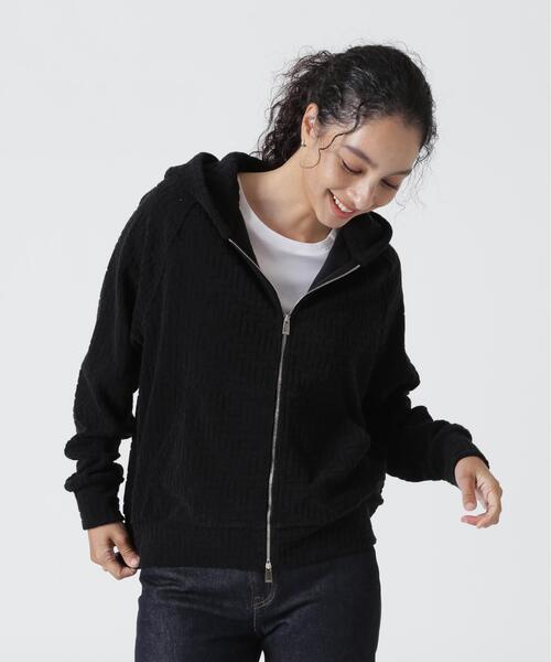 TATRAS(タトラス)の「TATRAS(タトラス) BIANCA/ビアンカ/パイルパーカー(パーカー・レディース・ブラック・2)」の2枚目の写真