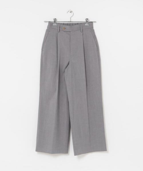 ITEMS URBANRESEARCH(アイテムズ アーバンリサーチ)の「ワンタックワイドパンツ(その他パンツ・レディース・ベージュ/グレー/ブラック・FREE)」の9枚目の写真