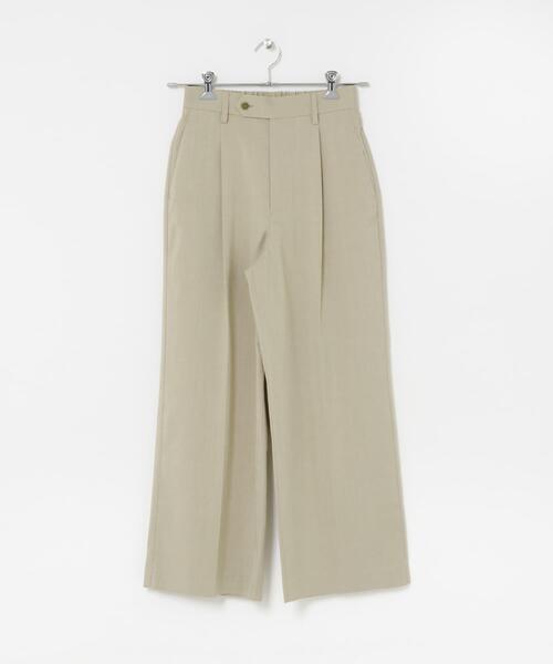 ITEMS URBANRESEARCH（アイテムズ アーバンリサーチ）の「ワンタックワイドパンツ（その他パンツ・レディース・ベージュ/グレー/ブラック・FREE）」の7枚目の写真