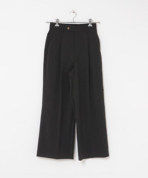 ITEMS URBANRESEARCH（アイテムズ アーバンリサーチ）の「ワンタックワイドパンツ（その他パンツ・レディース・ベージュ/グレー/ブラック・FREE）」の19枚目の写真