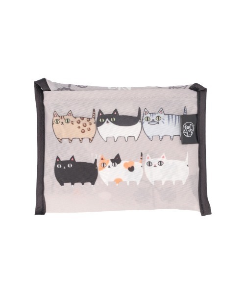 BACKYARD FAMILY(バックヤードファミリー)の「猫三兄弟 エコバッグ 小(クラッチバッグ・レディース・ブルー系その他2/レッド系その他/パープル系その他/ブルー系その他・FREE)」の17枚目の写真