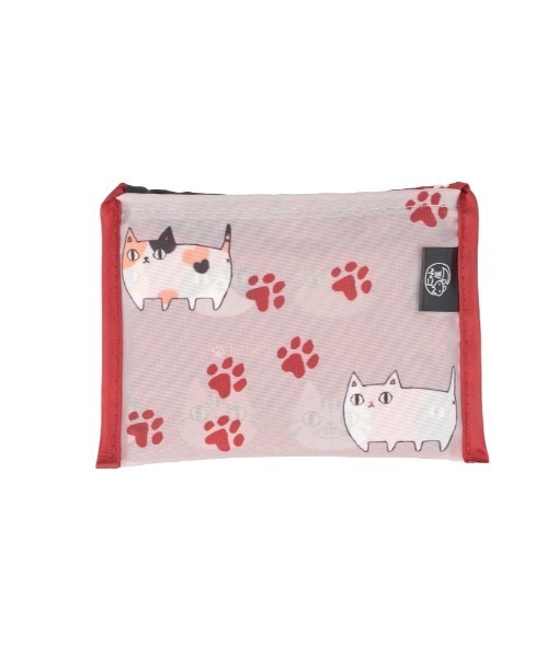 BACKYARD FAMILY(バックヤードファミリー)の「猫三兄弟 エコバッグ 小(クラッチバッグ・レディース・ブルー系その他2/レッド系その他/パープル系その他/ブルー系その他・FREE)」の11枚目の写真