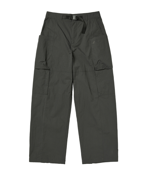 KALAPATTHAR(カラパタール)の「EASY WIDE NYLON RIPSTOP PANTS - CHARCOAL(その他パンツ・メンズ・その他・MEDIUM/LARGE/X-LARGE)」の4枚目の写真