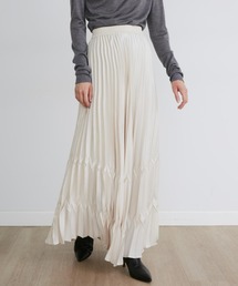 INED | 75dサテンプリーツスカート《la veille by SUPERIOR CLOSET》(スカート)