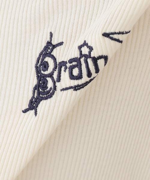 BRAIN DEAD(ブレインデット)の「【BRAIN DEAD/ブレインデッド】RIBBED HENLEY(Tシャツ/カットソー・レディース・アイボリー・MEDIUM/SMALL)」の2枚目の写真
