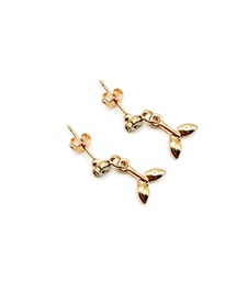 CARROLL キャロル フィンデザインドロップピアス