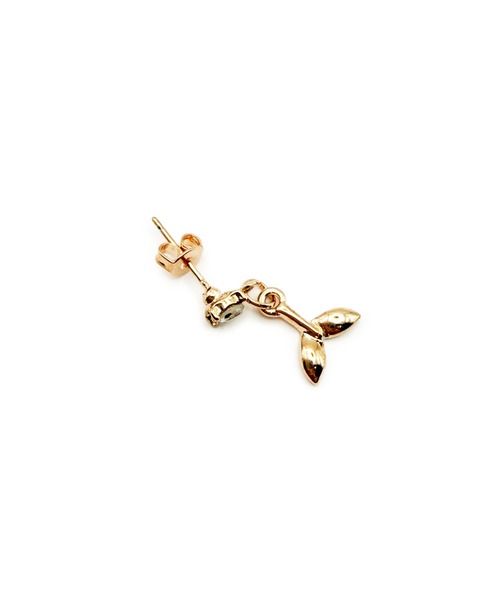 CARROLL（キャロル）の「CARROLL キャロル フィンデザインドロップピアス（ピアス（両耳用）・レディース・シルバー/ピンクゴールド・FREE）」の10枚目の写真