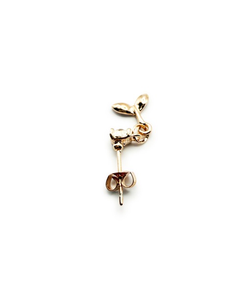 CARROLL（キャロル）の「CARROLL キャロル フィンデザインドロップピアス（ピアス（両耳用）・レディース・シルバー/ピンクゴールド・FREE）」の6枚目の写真