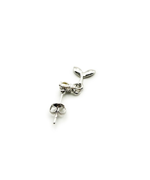 CARROLL（キャロル）の「CARROLL キャロル フィンデザインドロップピアス（ピアス（両耳用）・レディース・シルバー/ピンクゴールド・FREE）」の7枚目の写真