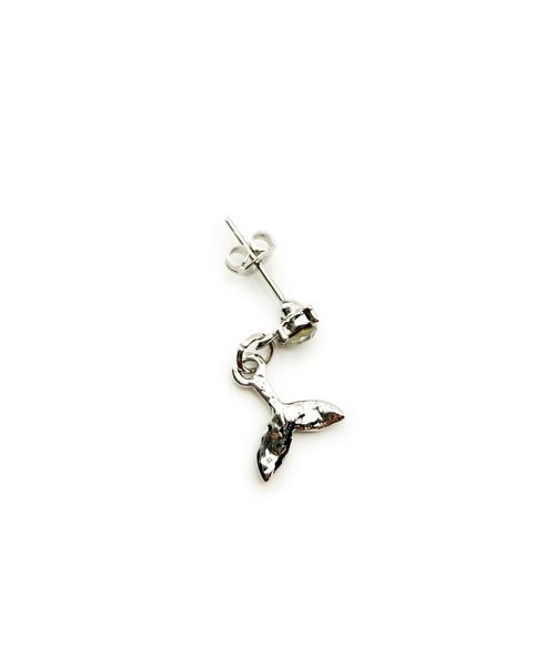 CARROLL（キャロル）の「CARROLL キャロル フィンデザインドロップピアス（ピアス（両耳用）・レディース・シルバー/ピンクゴールド・FREE）」の5枚目の写真