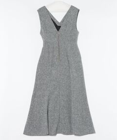 shrink pleats fit dress / シュリンクプリーツフィットドレス（ドレス