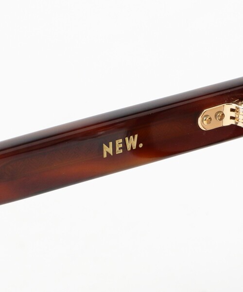 BEAMS(ビームス)の「NEW. / WALLIS(メガネ・メンズ・ブラウン/ブラック・ONE SIZE)」の8枚目の写真