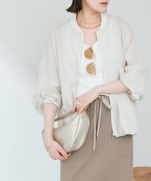 RIVE DROITE（リヴドロワ）の「予約【ほどよい抜け感】グロッシーシアーブルゾン（ブルゾン）」