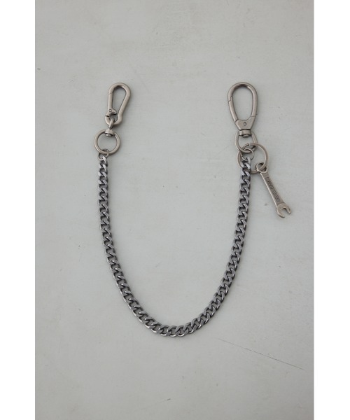 AZUL by moussy(アズールバイマウジー)の「スパナウォレットチェーン(ウォレットチェーン・メンズ・シルバー・FREE)」の1枚目の写真